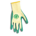 Green Dipped Palm Gloves